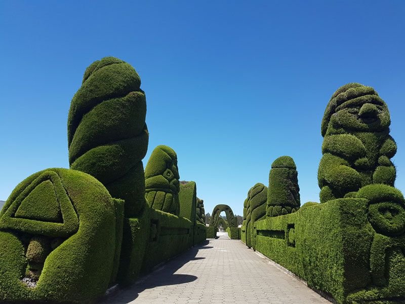 Cementerio de Tulcán en Ecuador