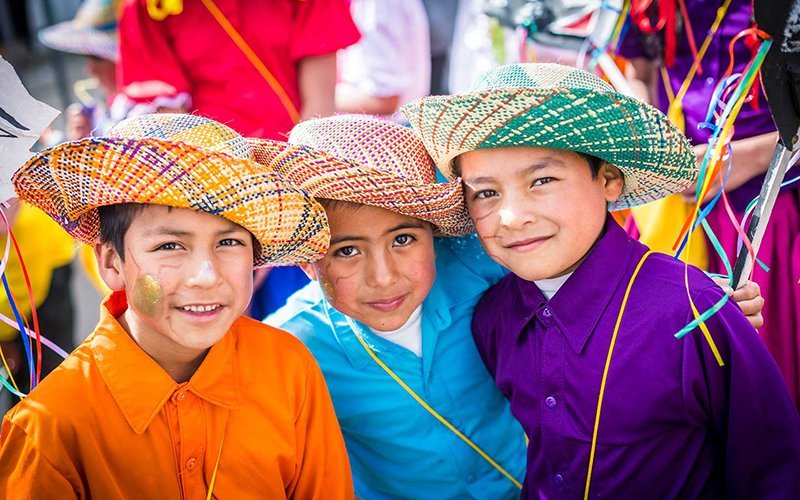 Carnavalito para niños en el Carnaval de Negros y Blancos